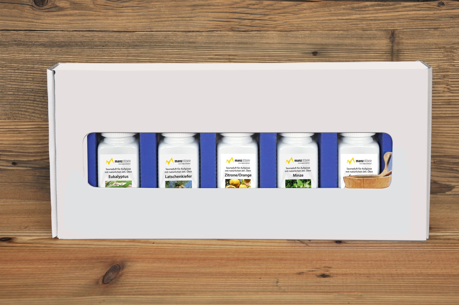 Aufgusskonzentrate Set, verschiedene Duftrichtungen, 5 x 100 ml