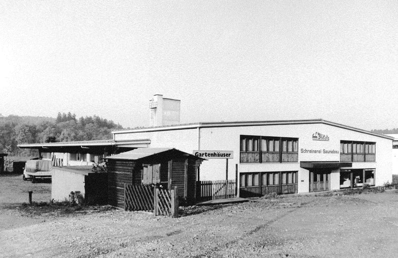 Gebäude Saunabau Döbele, 80er Jahre