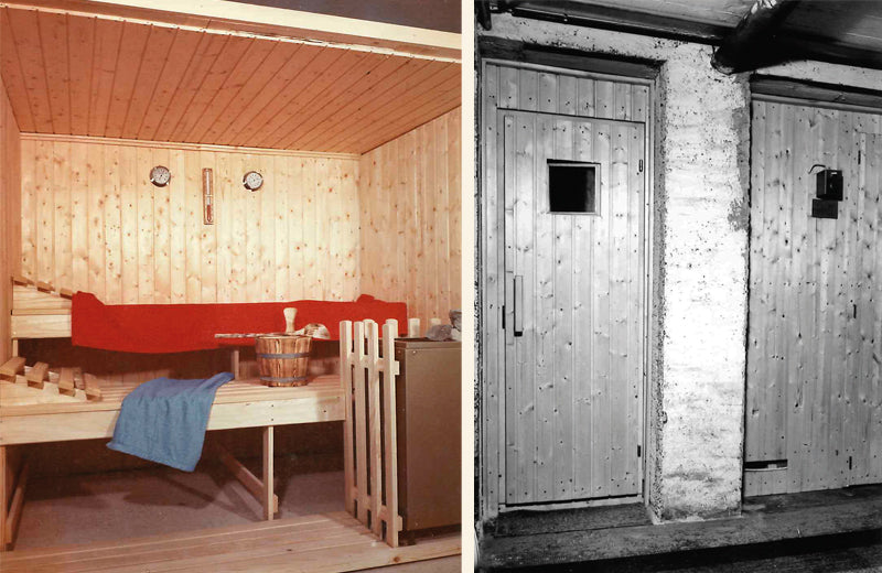 1972 bauten die Döbele-Brüder ihre erste Sauna