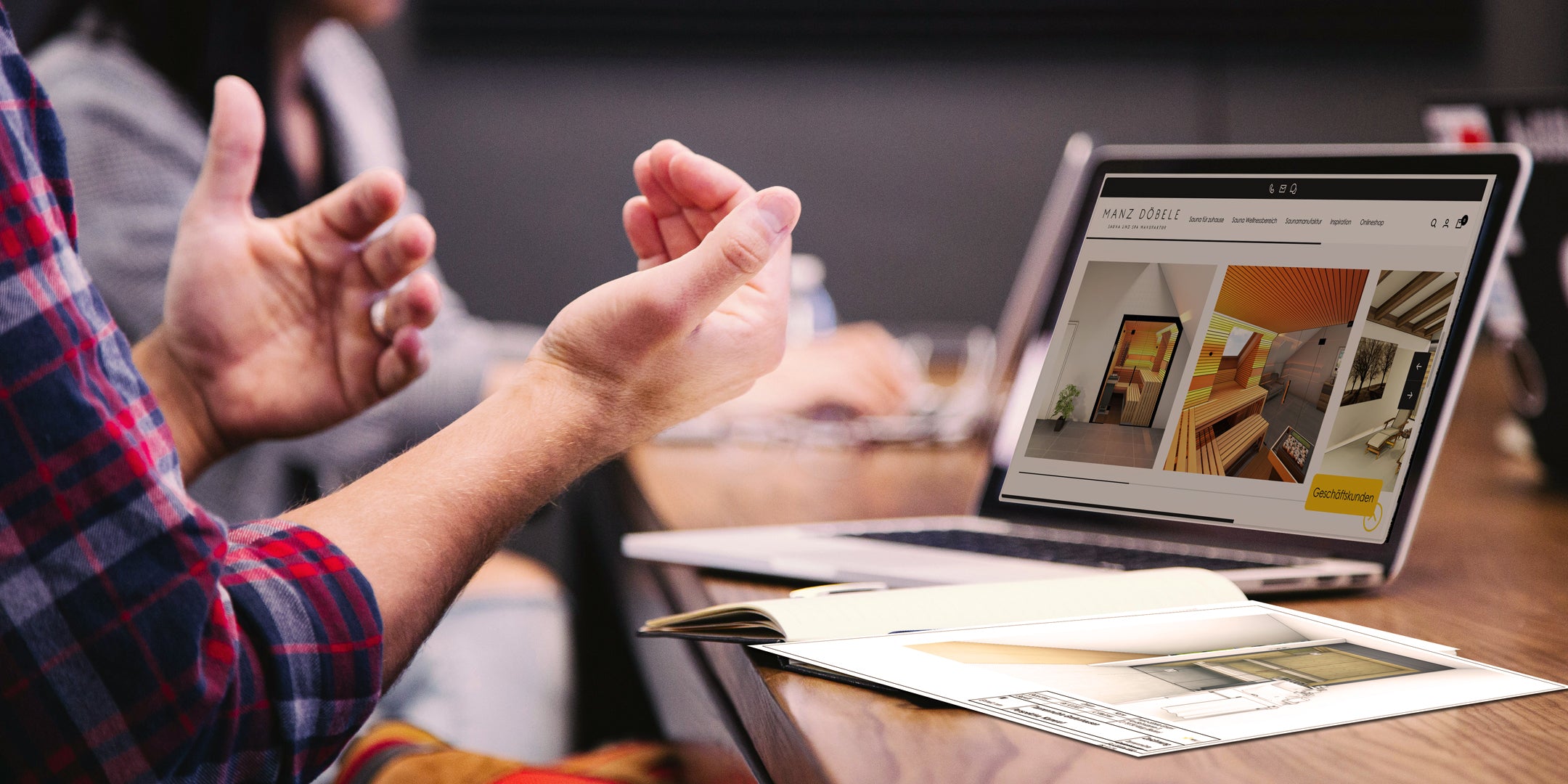 Projektablau, maßgeschneiderte Komplettlösungen für gewerbliche Wellnessbereiche