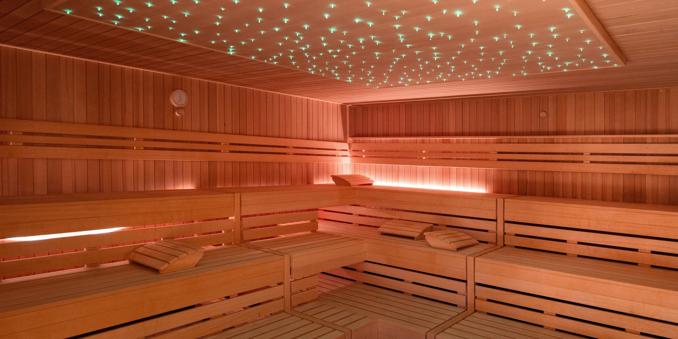 Referenzen gewerblich, Rückgrat Bad Krozingen, Fitnessstudio, Finnische Sauna mit Aufgussautomatik, Biosauna