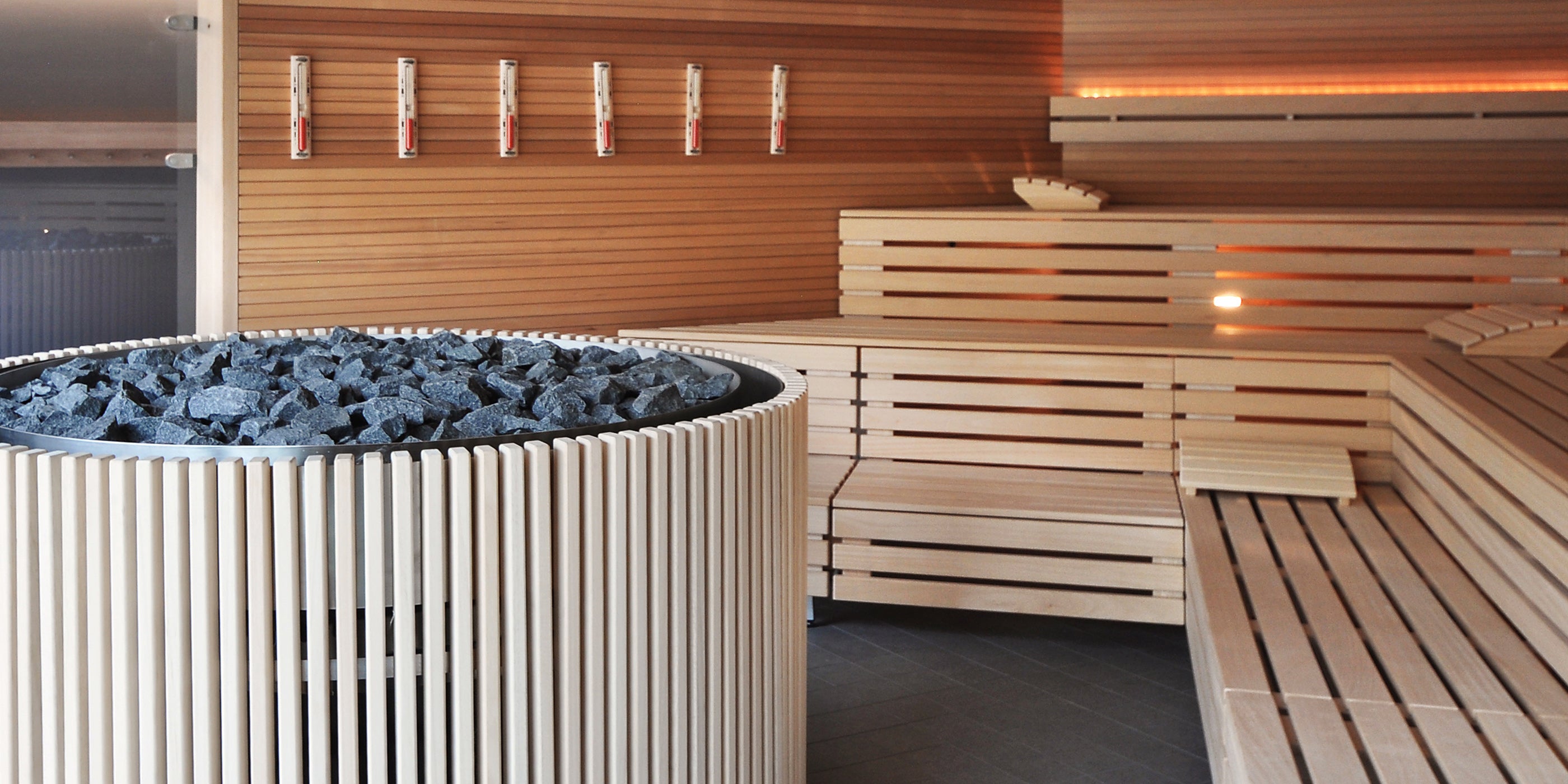 Service- und Wartungspakete, gewerblicher Bereich, große Saunen