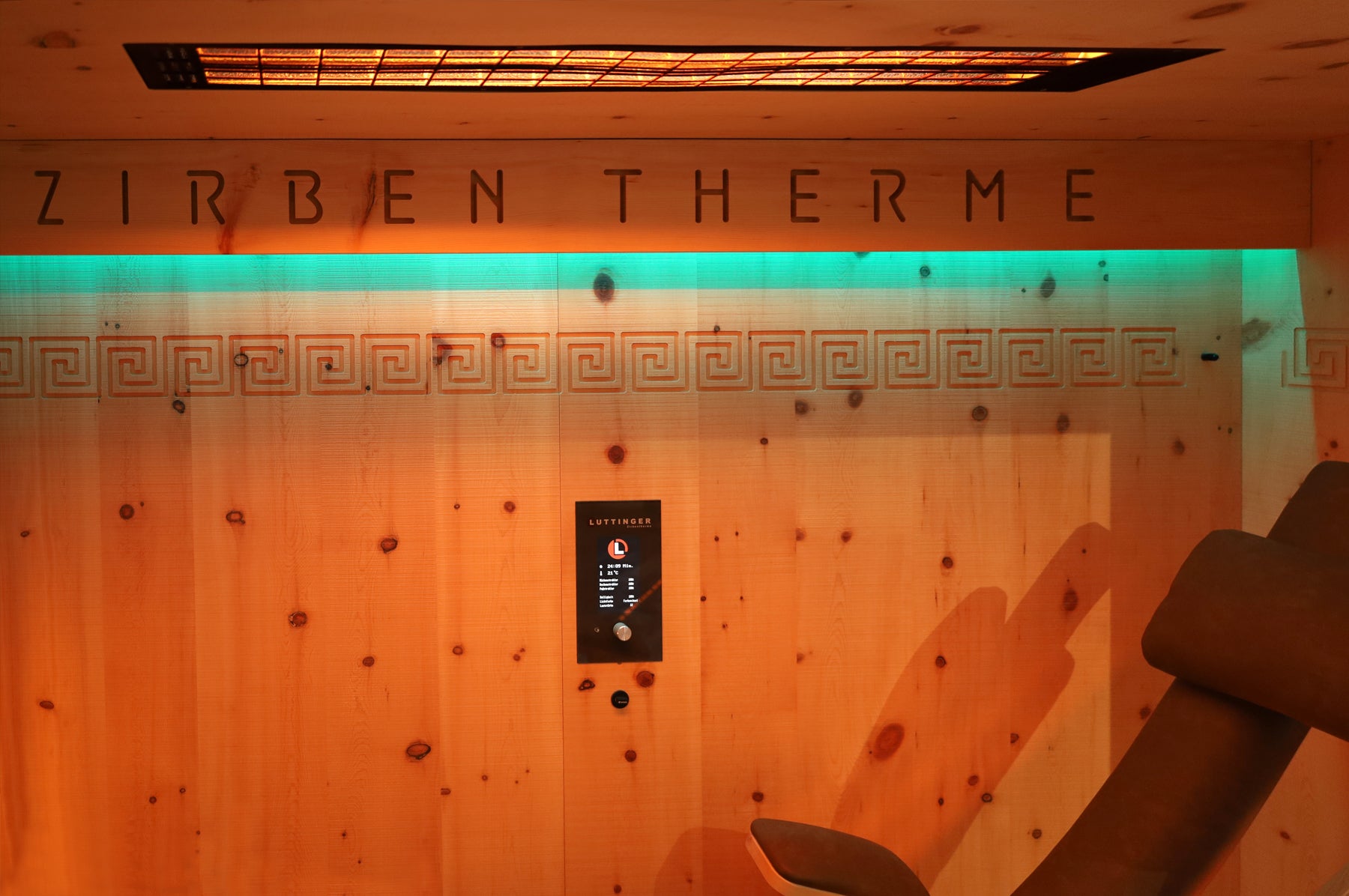 Sauna Sale, Exklusive Infrarotkabine „Prima Single”, Zirben Therme