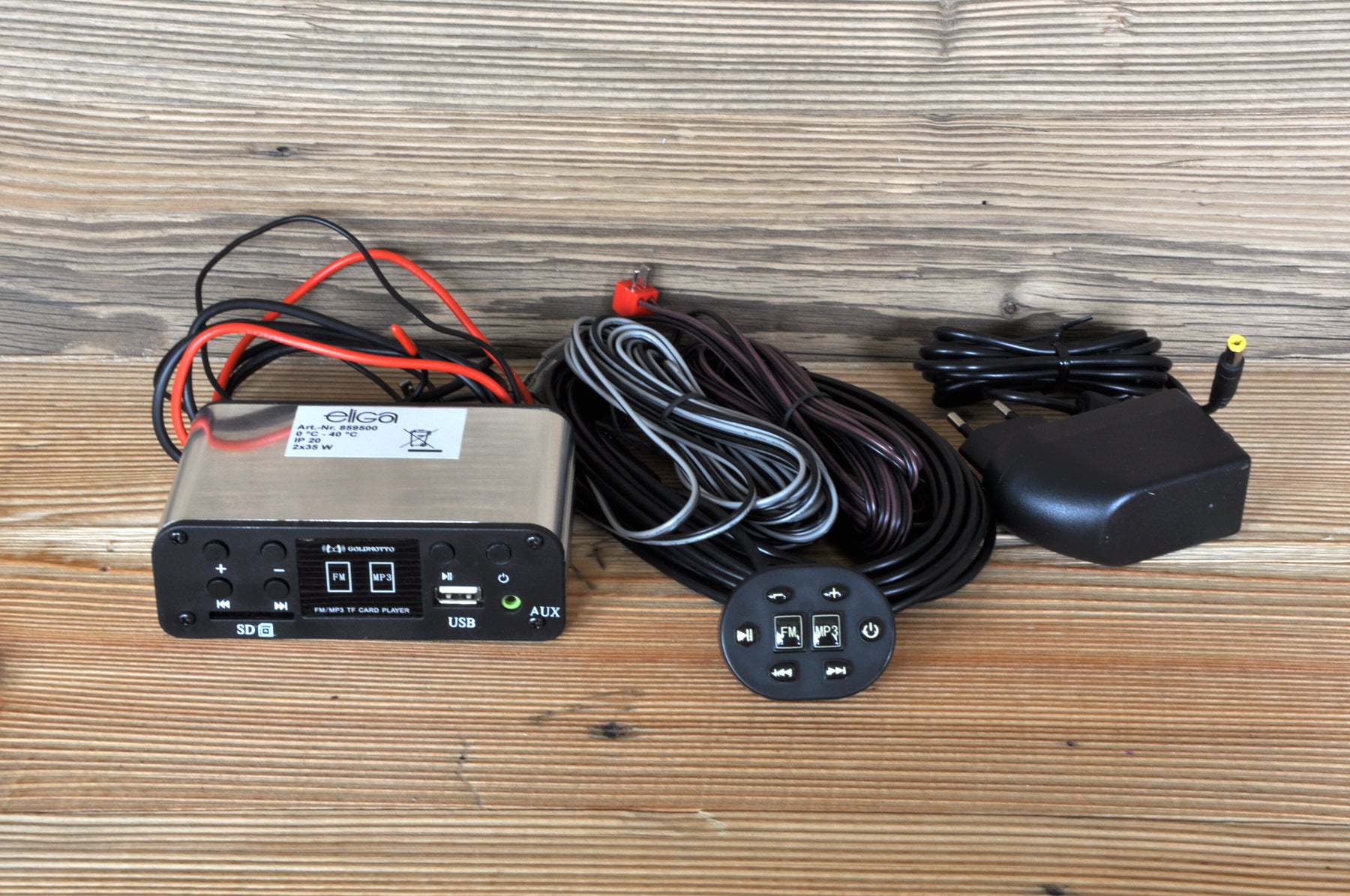 MP3-Player/Bluetooth/Radio, Kabel, Bedienteil - musiconda.el